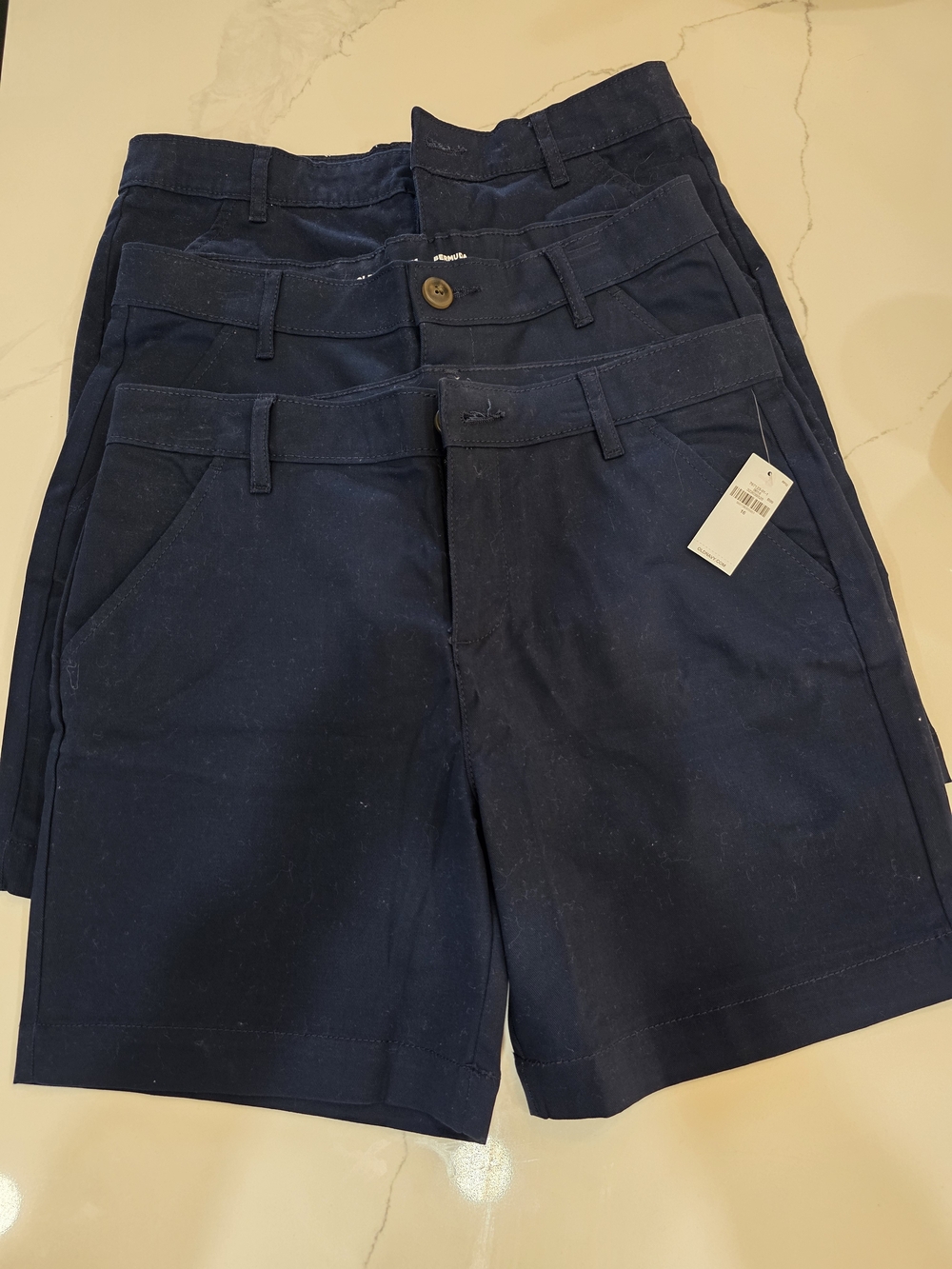 Old Navy Navy Blue Kids' Shorts - Classic Chino Style